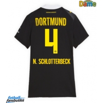 Borussia Dortmund Nico Schlotterbeck #4 Bortedrakt Dame 2026-27 Kortermet
